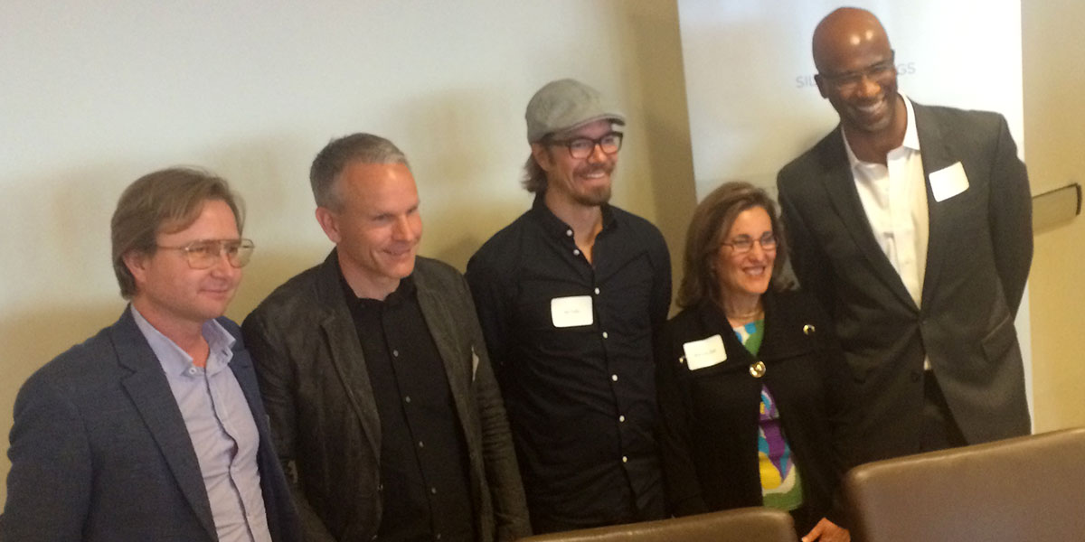 The panel at the Silicon Vikings seminar on Digital Health (photo: Magnus Nilsson)